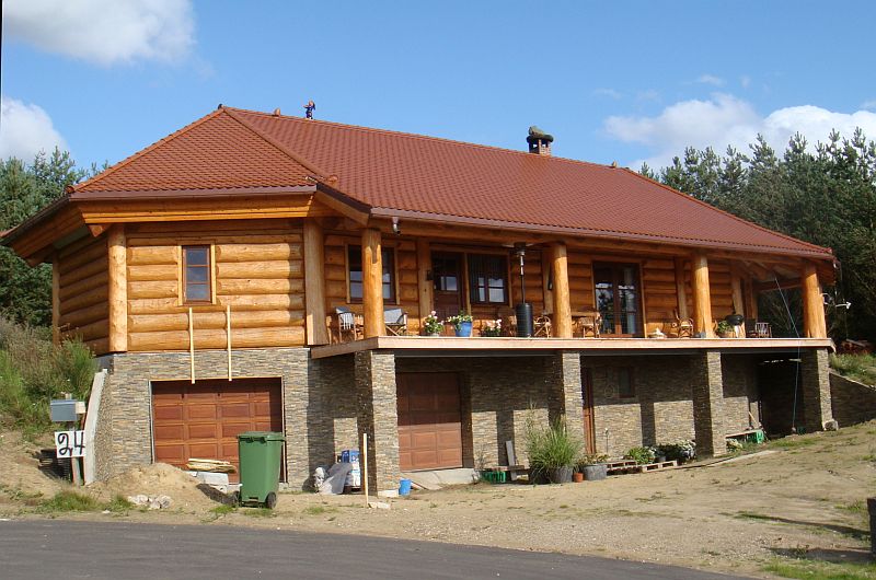 Huset iMaj 2008. Klik på billedet for at se råhuset i 2006
